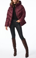 Thumbnail for your product : Bernardo Chevron Quilted Water Resistant Puffer Coat