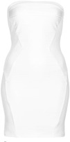 Thumbnail for your product : Topshop Strapless Satin Body-Con Dress (Petite)