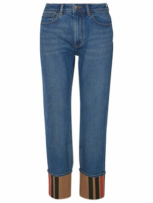 Burberry Blue Marissa Jeans - ShopStyle