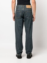 Thumbnail for your product : MM6 MAISON MARGIELA Logo-Patch Cotton Straight-Leg Jeans