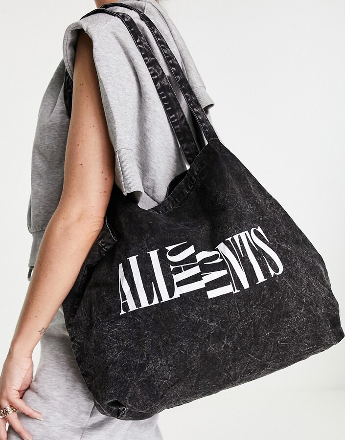 allsaints shoulder bolsa