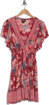 Thumbnail for your product : Angie Stripe Smocked Waist Dress