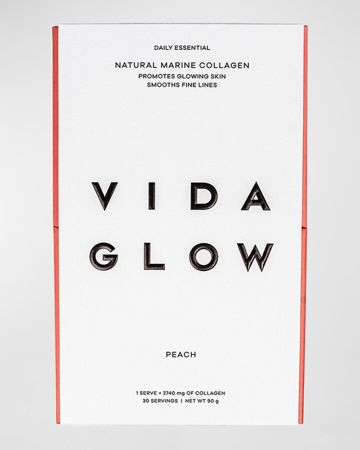 Vida Glow Peach Marine Collagen, 30 Servings