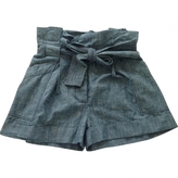 Thumbnail for your product : Matthew Williamson Blue Cotton Shorts