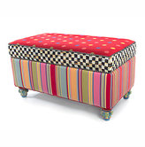 Thumbnail for your product : Mackenzie Childs MacKenzie-Childs Playhouse Storage Bench