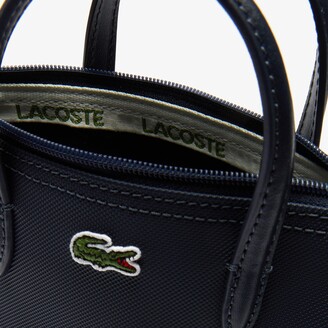 London Dårlig skæbne Universel Lacoste Women's L.12.12 Concept Petit Piqué Coated Canvas Mini Zip Tote Bag  - ShopStyle