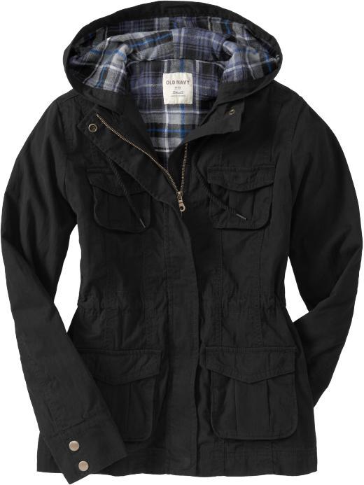 Old Navy Women's FlannelLined Utility Jackets ShopStyle