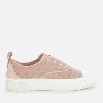 soft pink trainers
