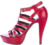 Thumbnail for your product : Elizabeth and James Embossed Sandals