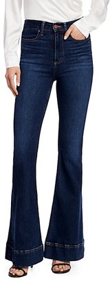 Alice + Olivia Jeans Beautiful High-Rise Bell Bottom Jeans