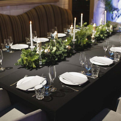 Ebern Designs 6 Pack Table Cloth For Rectangle Table,Polyester Fabric Tablecloths Rectangular Table Covers 6-8Ft For Party, Banquet, Dining, Wedding, Graduation