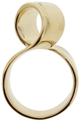 Marc by Marc Jacobs Womens Metal Ribbons Oversized Right-Hand Ring 6
