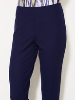 Thumbnail for your product : Lafayette 148 New York Wool Blend Side Zipped Cropped Pant