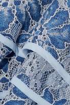 Thumbnail for your product : Rebecca Minkoff Cold-shoulder Corded Lace Top