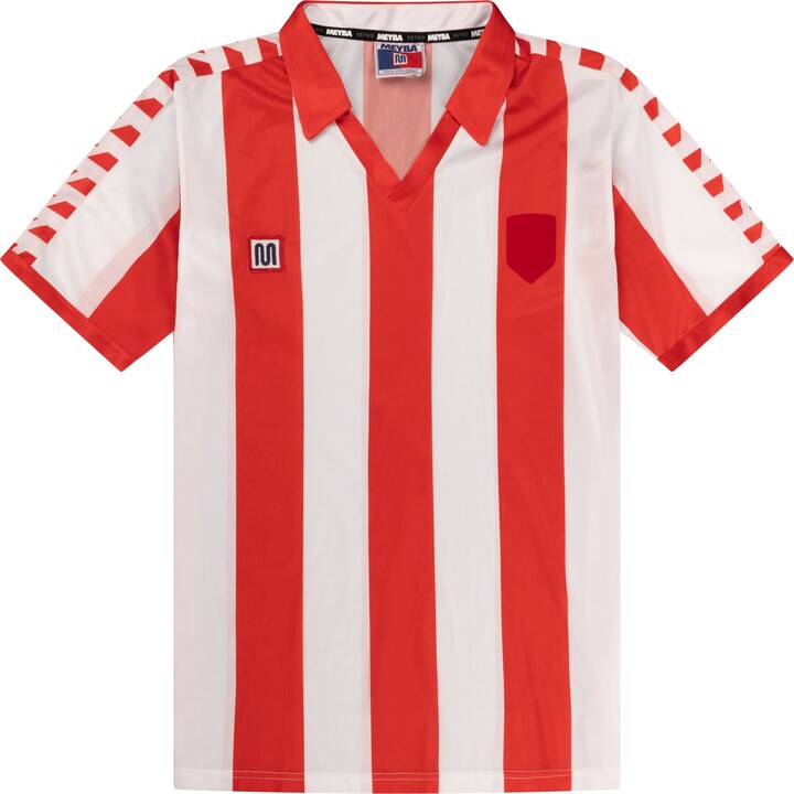 Pony Adult Atletico Madrid 1981-1982 Vintage Home Jersey, Men's, Medium, Red
