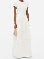 Thumbnail for your product : Erdem Alphonse Crystal-embellished Chantilly-lace Dress