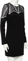 Thumbnail for your product : Diane von Furstenberg Black Lace & Crepe Dahlia Dress S