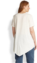 Thumbnail for your product : Johnny Was Johnny Was, Sizes 14-24 Ruby Embroidered Tunic