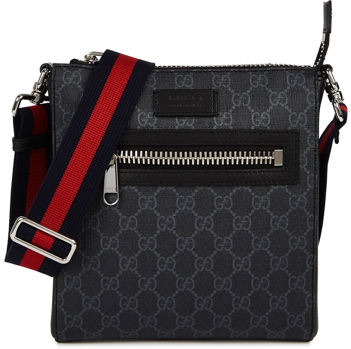 Gucci GG Supreme small monogrammed cross-body bag - ShopStyle