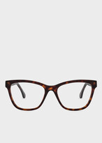 Thumbnail for your product : Paul Smith Dark Turtle 'Dora' Spectacles