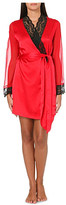 Thumbnail for your product : Isabella Collection Myla satin short robe