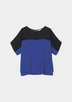 Thumbnail for your product : Toast Silk Georgette Contrast Top