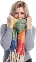 Thumbnail for your product : DiaryLook Plaid Warm Blanket Scarf for Winter