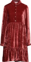 Thumbnail for your product : Robert Friedman Short Dress Brick Red