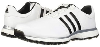 mens black and white saddle golf shoes