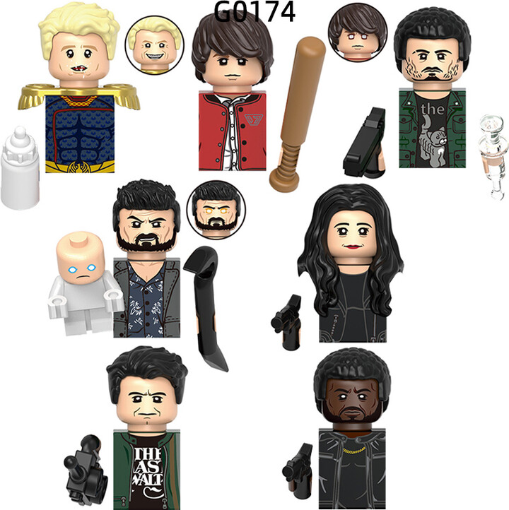 AliExpress The Homelander Frenchi Billy Hughie Mother & apos;s Milk Ryan Kimiko Boys Model Blocks MOC Bricks Set Gifts Toys For Children G0174