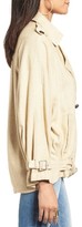Thumbnail for your product : Moon River Women's Linen Blend Short Trench