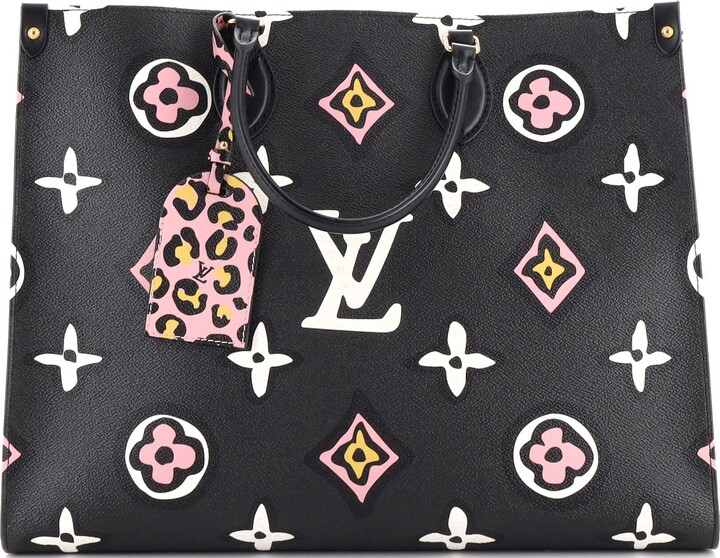 Louis Vuitton Limited Edition Wild at Heart Onthego GM Bag