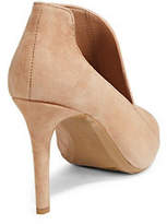 Thumbnail for your product : Calvin Klein Leather Open Toe Booties