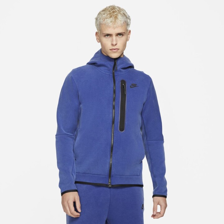 nike royal blue hoodie mens