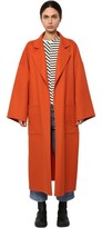 Thumbnail for your product : Loewe Belted Wool & Cashmere Cloth Coat