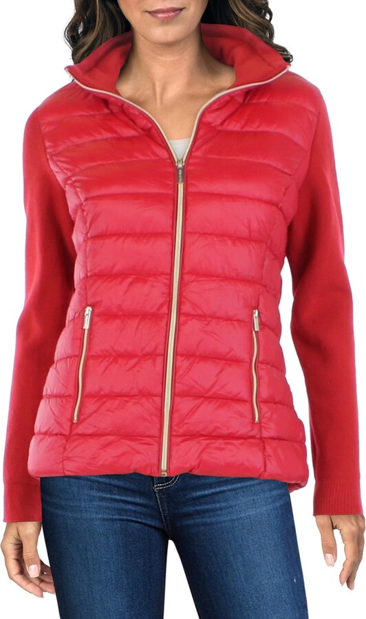 Calvin Klein Women's Red Down & Puffer Coats | ShopStyle