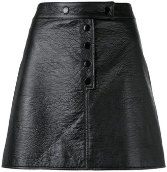 Courreges buttoned mini-skirt