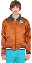 Thumbnail for your product : Just Don Reversible Zip Up Wool Bomber Jacket