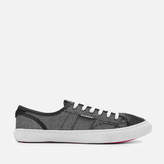 Thumbnail for your product : Superdry Women's Low Pro Luxe Trainers - Silver Glitter Mesh