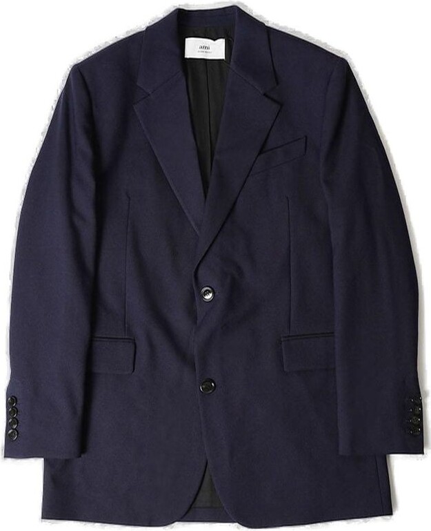 Ami Paris Single Breasted Tailored Jacket