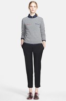 Thumbnail for your product : Band Of Outsiders Eyelash Felted Wool Sweater