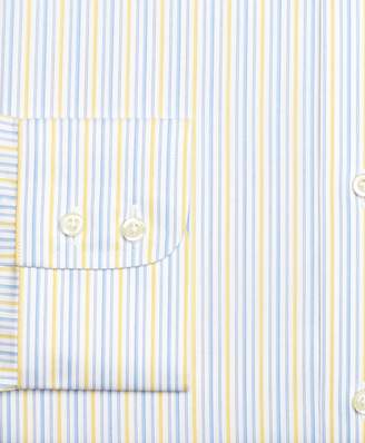 Brooks Brothers Regent Fitted Dress Shirt, Non-Iron Sidewheeler Stripe