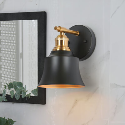 NEWWORLDDECOR Dimmable 3-Light Bathroom Wall Sconce