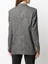Thumbnail for your product : Tagliatore Single-Breasted Speckled Wool Blazer
