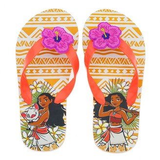 clarks flip flops kids orange