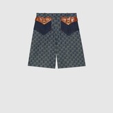 Thumbnail for your product : Gucci Washed organic denim shorts