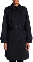 Thumbnail for your product : London Fog Hooded Trench Coat