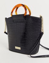 carvela croc purse