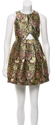 Alice McCall Jacquard Cutout Dress