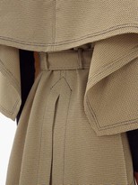 Thumbnail for your product : SSŌNE Ssone - Resistance Cape-back Jacquard Coat